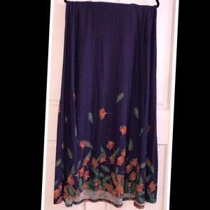 LuLaRoe Maxi Skirt - XL - EUC